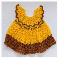 Sarı Bebek Elbisesi