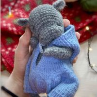 Amigurumi Hippo Bebek