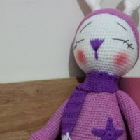 Amigurumi Uykucu Tavşan