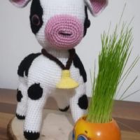 Amigurumi Sütaş Buzağı