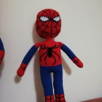 Amigurumi Spiderman Oyuncak