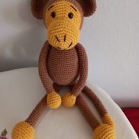 Amigurumi Şapşik Maymun