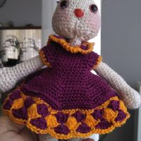 Amigurumi Minik Beyaz Tavşan