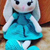 Amigurumi Uzun Kulaklı Tavşan