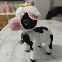 Amigurumi Sütaş İnek (Küçük Boy)