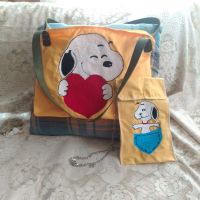 Snoopy Telefon & Omuz Çanta Takımı