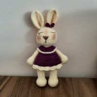 Amigurumi uyku arkadaşı tavşan