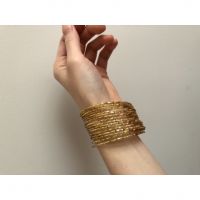 Sıralı Bilezik (Gold)