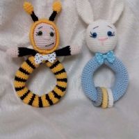 El Örgüsü Amigurumi Çıngırak