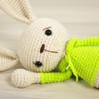 El Örgüsü Organik Amigurumi Uyku Arkadaşı