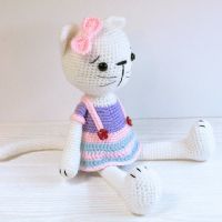 El Örgüsü Organik Amigurumi Uyku Arkadaşı