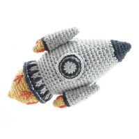 İNDİRİM!!! El Örgüsü Organik Amigurumi Uyku Arkadaşı Uzay Mekiği