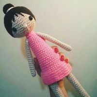 İNDİRİM!!! El Örgüsü Amigurumi Balerin Uyku Oyun Arkadaşı