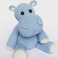 İNDİRİM!!! El Örgüsü Amigurumi Hipopotam Uyku Oyun Arkadaşı