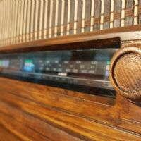 El Yapımı Vintage Ahşap FM Radyo