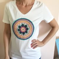 Mandala Örgü T-shirt
