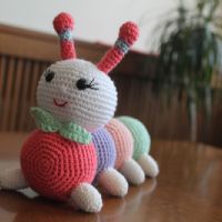 Amigurumi Sevimli Tırtıl