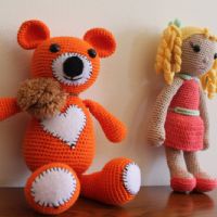 Amigurumi Turuncu Ayıcık