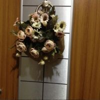 Çiçekli Kapı Süsü