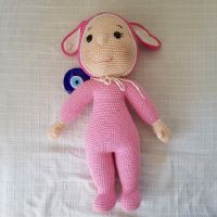 Amigurumi Örgü Teletabi Oyuncak