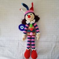 Amigurumi Örgü Palyaço Oyuncak