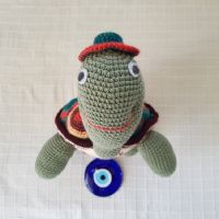 Amigurumi Örgü Kaplumbağa Oyuncak